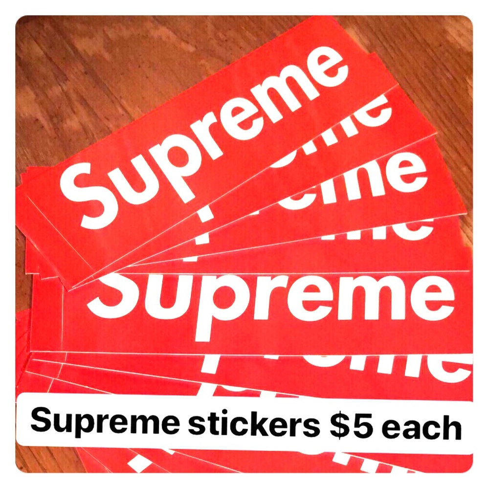 Supreme Sticker-100% Authentic